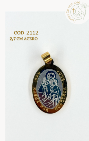 2112 Medalla San José 2,7 cm Bic