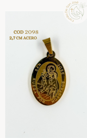 2098 Medalla San José 2,7 cm Dr