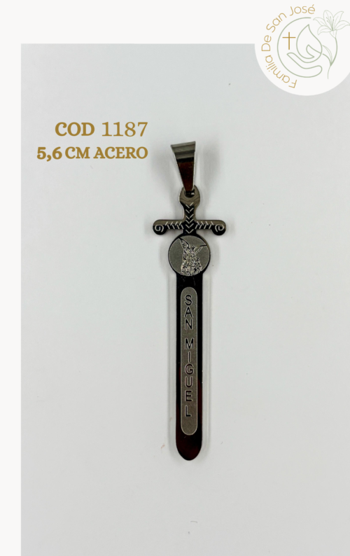 1187 Espada San Miguel 5,6 cm Pl