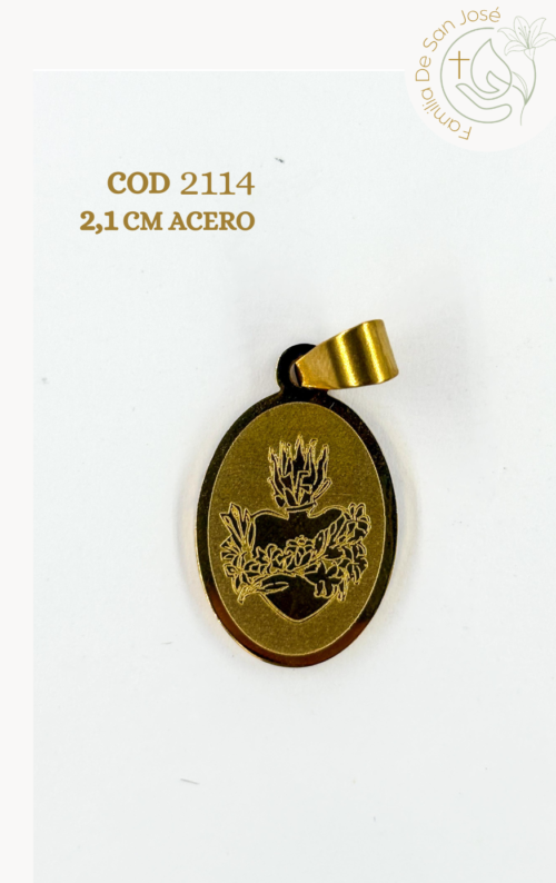 2114 Medalla San José 2,1 cm Dr