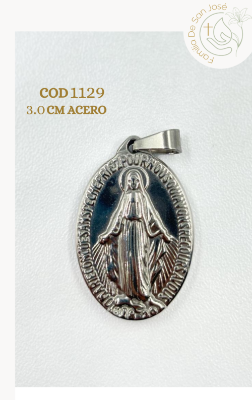 1129 medalla consagración Milagrosa 3,0cm