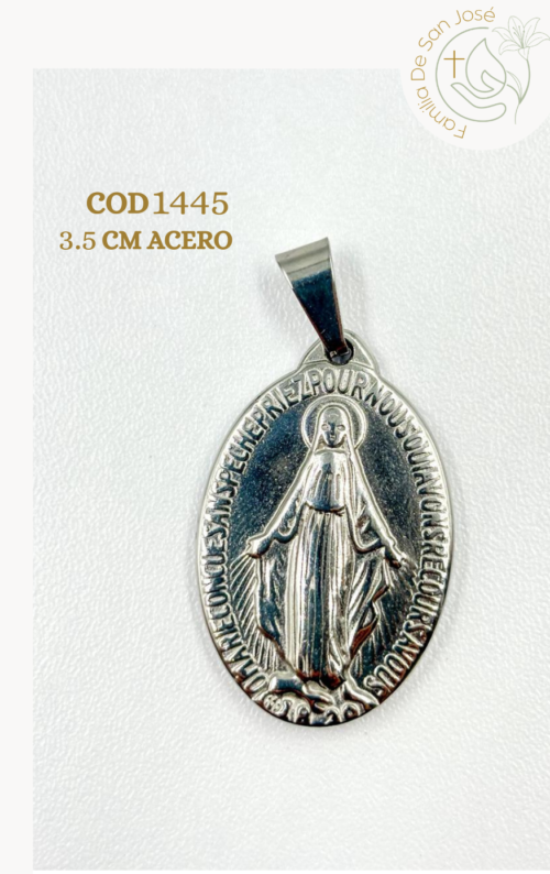 1445 medalla consagración Milagrosa 3,5cm