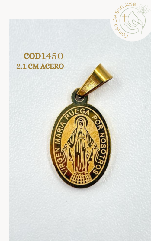 1450 medalla  Milagrosa 2,1cm  Dr