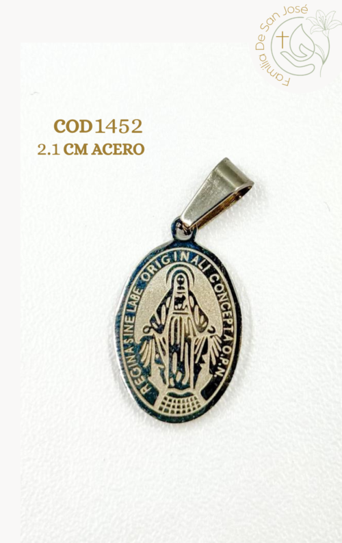 1452 medalla  Milagrosa 2,1cm  Pl