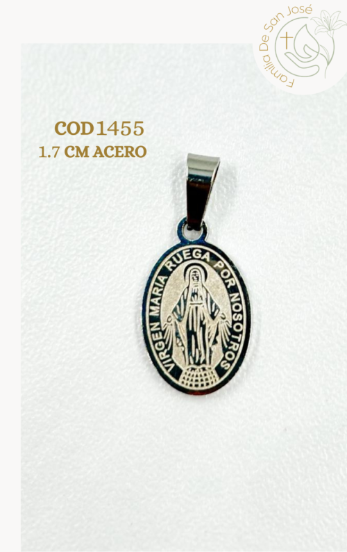 1455 medalla  Milagrosa 1,7cm  Pl