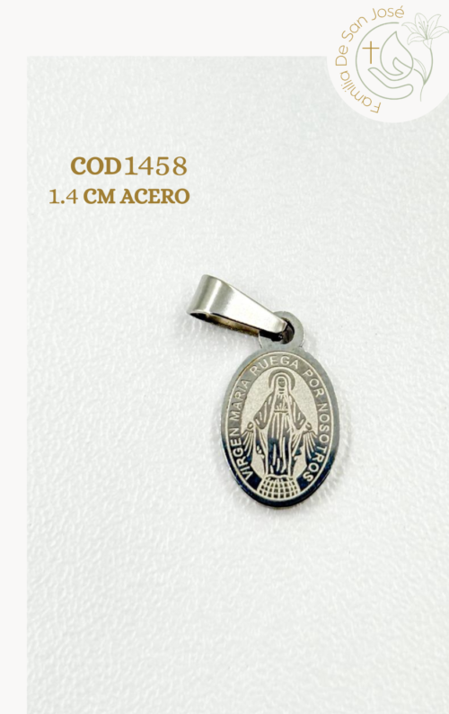 1458 medalla  Milagrosa 1,4 cm  Pl