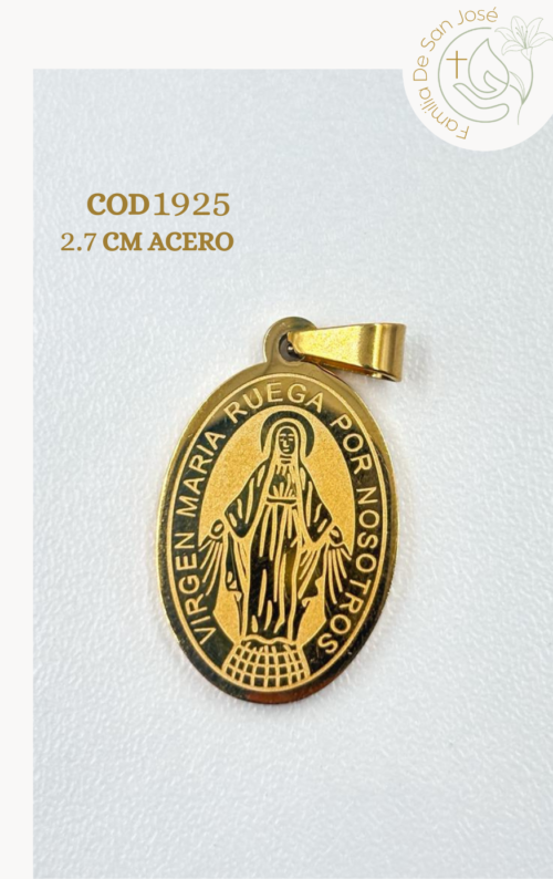 1925 medalla  Milagrosa 2,7cm Dr